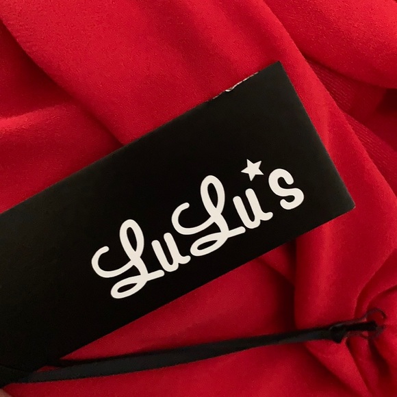 Lulu’s Red Dress - Picture 2 of 5